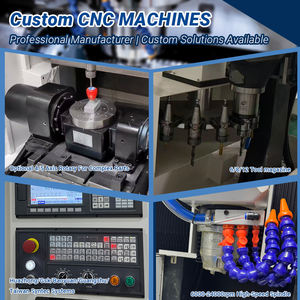Máquina de centro de perforación y roscado de alta velocidad, máquina de fresado CNC de 3 y 5 ejes con husillo mecánico - Product Image 3