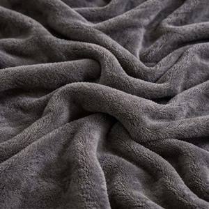 Manta de Franela de Color Sólido, Manta de Felpa de Microfibra de 300 g/m², Color Personalizado, <span class=keywords><strong>para</strong></span> Sofá, Cama y Uso Doméstico - Product Image 2