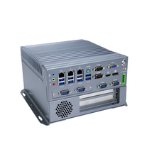 Mini PC Industrial 708B sin Ventilador, PC Integrado, Micro PC, Caja de Aleación de Aluminio, CPU de Escritorio de Alto Rendimiento I3/i5/i7 en Stock
