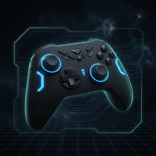 GAMINJA Source Factory Gamepad for NS2 High Performance Hall-Effect Joystick 6-Axis Gyro Game Controller OEM/ODM