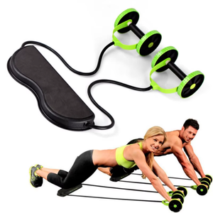 3-in-1 Ab bánh xe lăn Kit bụng thiết bị tập thể dục với Pull Rope cho tập thể dục & Workout - Product Image 1