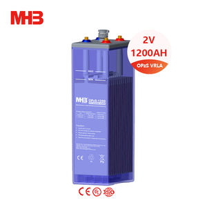 Mhb <span class=keywords><strong>OPzS</strong></span>-1200 VRLA 젤 발전소 Agm 태양 저장 관형 납산 <span class=keywords><strong>Opzs</strong></span> <span class=keywords><strong>1200ah</strong></span> <span class=keywords><strong>2V</strong></span> 배터리 - Product Image 1