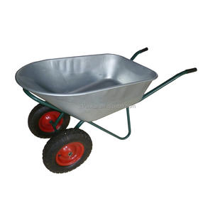 Plateau en <span class=keywords><strong>plastique</strong></span> Double roue WB9600 brouette industrielle brouettes à usage intensif brouettes à roues - Product Image 6