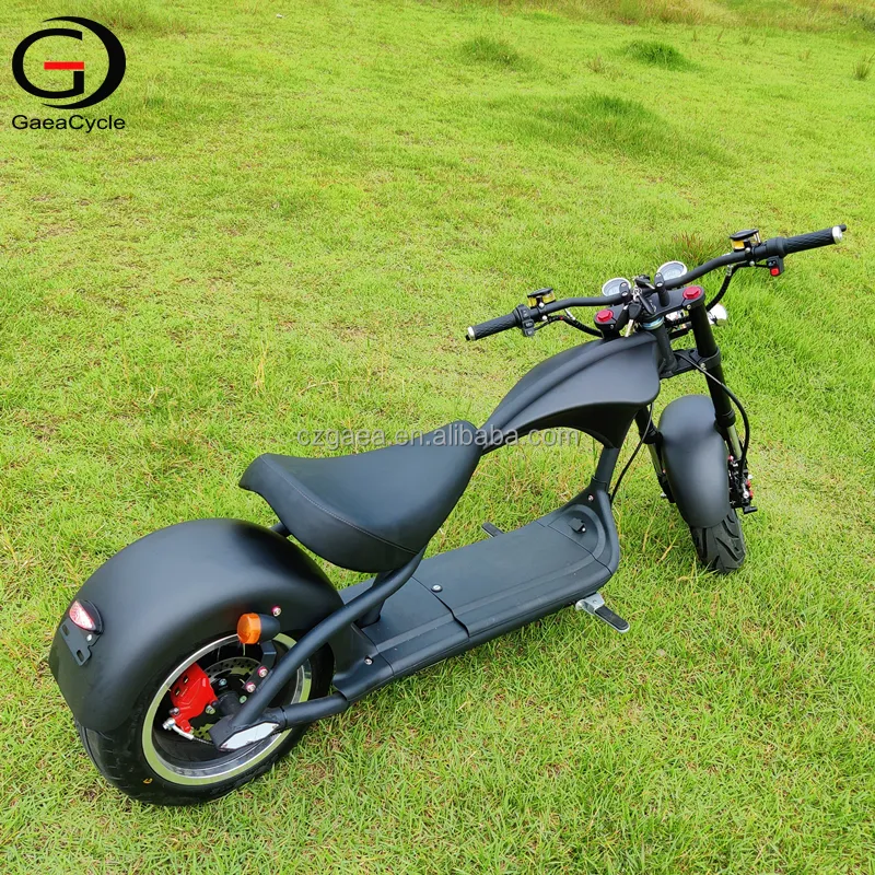 Gaea Citycoco M1 New Model 2000W 60V E Chopper Electric Scooter with High Speed 60km/h Long Range