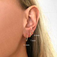 Classique En Gros 925 Sterling Silver Twist Boucles D'oreilles Creative Simple Cercle Or Boucles D'oreilles pour Les Filles