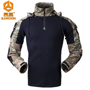 Uniforme Hh Ropa戦術的ベスト服男性用トラジェス迷彩G3戦術的統一ロシア長袖ランニングシャツカエルスーツ - Product Image 4