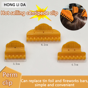 Clip a Forma di Centipede Personalizzabile per Saloni di Bellezza, Strumento Professionale Multiuso per Sollevare le Radici dei Capelli, con Manico in Plastica - Product Image 3