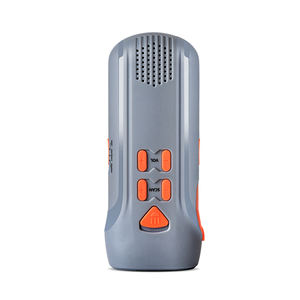 Torche radio d'urgence FM à manivelle portable rechargeable avec lampe de poche LED, alarme SOS et chargeur de téléphone pour outil de survie - Product Image 5