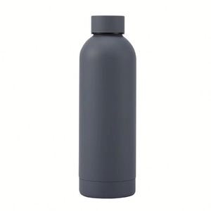 Bouteille isotherme minimaliste moderne en acier inoxydable 304 double paroi à ouverture étroite, pour l'extérieur, maintien au chaud 6-12h - Product Image 4