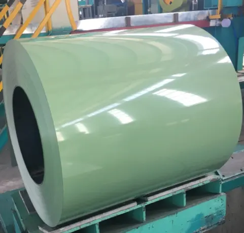 Yüksek kaliteli boyalı çelik bobin inşaat yapı malzemesi/PPGI Caigang hacmi/renkli kaplama bobin