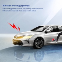 Alarme de voiture universelle unidirectionnelle EC002-HY-NFC, démarrage à distance 12V DC, verrouillage par proximité avec déverrouillage par carte NFC et contrôle par application