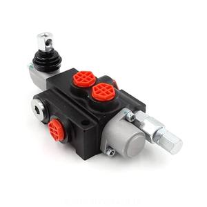 Válvula Hidráulica Monobloque P40 G38 con Tapas Rojas, Diseño Compacto para Sistemas de Maquinaria - Product Image 3