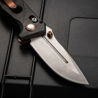 Mini BM273 couteau de poche poignée en Fiber de carbone CNC Camping extérieur tactique couteaux pliants EDC outil fournisseur