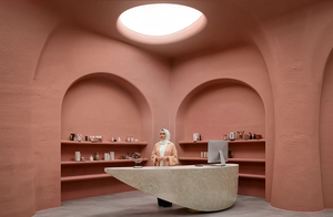 LED Backlit Salon Wall Mirror with Shelf Wholesale Hair Salon Furniture for Beauty Shop Renovation Service - Product Image 3