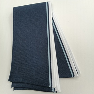 Wholesale Stripe Waistband Neckband Rib Knit Cuff Trim Sewing <b>Elastic</b> Knitted Ribbing Fabric Cuffs for Polo T-Shirt - Product Image 3