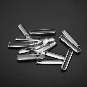 Matériel en verre rectangulaire pour la fabrication de bracelets, accessoires de bijoux en verre transparent, forme rectangulaire AC0428 - Product Image 3