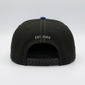 Fashion Outdoor <b>Flat</b> Brim Embroidered Logo Structured Custom Snapback Hat Cotton Unisex Fitted <b>Cap</b> For <b>Man</b> Street Wear - Product Image 5