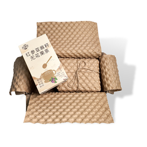 Aircosan 100% экологически чистые и пригодные для вторичной переработки Пузырьковые подушки для упаковки, упаковочные материалы для машины для изготовления бумажных пузырей - Product Image 4