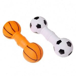 ของเล่นฝึกสุนัขแบบกัดแทะได้ ทนทานต่อการกัดแทะ ผลิตจาก TPR เป็นมิตรกับสิ่งแวดล้อม พิมพ์ลายซิลค์สกรีน พร้อมเสียงดังเอี๊ยด สำหรับสัตว์เลี้ยง - Product Image 3