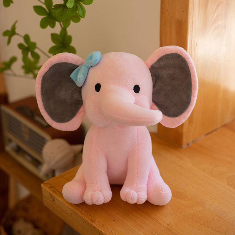 Wholesale Appeasing Flappy Pink Elephant Plush Toy