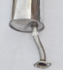 Fourniture directe d'usine pas cher prix haute Performance système d'échappement automatique partie acier inoxydable 409 silencieux d'échappement pour Honda Fit - Product Image 6