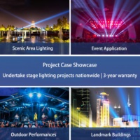 18 pièces 6 en 1 Par Light en plastique avec anneau LED activé par le son Mode DMX512 Lumière de scène pour fête annuelle