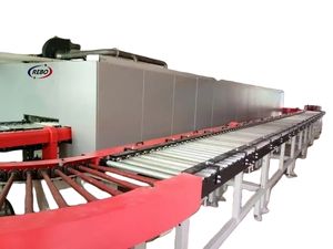 Hornos de hogar de rodillos de producción continua para encender botellas de vidrio Productos cerámicos Ladrillo refractario y teja - Product Image 5