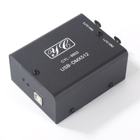 USB-DMX512 hardware high-speed controller, Music lighting synchronous show, computer software light control