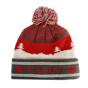 หมวกไหมพรมถักสำหรับผู้หญิงและผู้ชายหมวกบีนนี่แบบนุ่มสำหรับฤดูหนาวออกแบบได้ตามต้องการ - Product Image 4