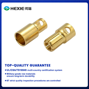 קליע 6.0 מ מ "מ קליע בננה מצופה זהב ונקבה - Product Image 2