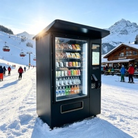 Distributeur automatique extérieur sur mesure avec étagères réglables et système Cloud pour stations de ski, zones urbaines et sites touristiques