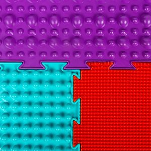 Tự kỷ cảm giác mô-đun trò chơi đi bộ Pad gỗ TPE Shiatsu tấm cho hình phạt kích thích massage chân Mat cho chơi - Product Image 6