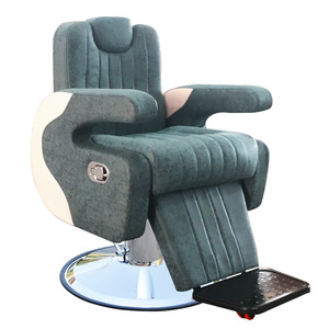 Sillas de Barbero Ergonómicas Clásicas Modernas de Alta Gama con Altura Ajustable y Giratorias a Precio de Fábrica, Silla de Estilismo Reclinable Antigua - Product Image 4