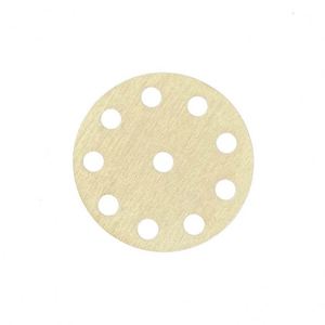 24 cartes carrées vierges en bois pour machine à tisser, pour la décoration de copeaux de bois tissés à la main, fournitures d'artisanat multi-trous - Product Image 4
