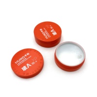 Boîtes rondes personnalisées en aluminium Boîte d'emballage en aluminium solide pour crème pour le visage avec couvercle scellé Boîte d'emballage ronde en aluminium pour pommade