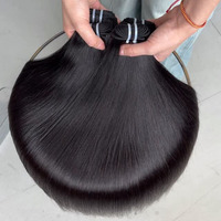 Extensiones de Cabello Humano Camboyano SDD al por Mayor, Paquetes de Cabello Crudo de Donante Único con Cutícula Alineada para Propietarios de Salones y Proveedores de Cabello