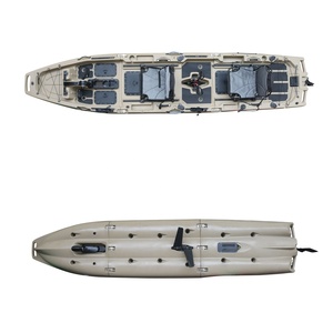 Vicking nhà máy giá dành cho người lớn giải trí <span class=keywords><strong>Kayak</strong></span> & canoe thể thao dưới nước thuyền đánh cá Modular vật liệu PVC - Product Image 4
