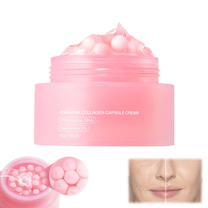 Crème hydratante pour le visage Medicub Salmon DNA PDRN Niacinamide Pink Collagen Capsule Cream - Product Image 1