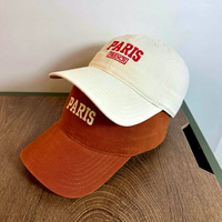 Casquette de baseball brodée avec lettres, calotte souple, visière incurvée, réglable, en sergé, protection solaire, toutes saisons, pour femmes et hommes, activités de plein air