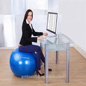 Pelota de Yoga de PVC, nueva moda, personalizada, para hacer ejercicio, gimnasio, <span class=keywords><strong>Fitness</strong></span>, inflable, antiráfaga, entrenamiento - Product Image 5