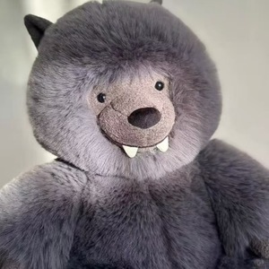 Peluche a forma di <span class=keywords><strong>lupo</strong></span> Apo Bigfoot, pupazzo morbido Wilf il <span class=keywords><strong>lupo</strong></span>, orsetto di peluche, regalo di San Valentino, imbottitura in cotone PP - Product Image 4