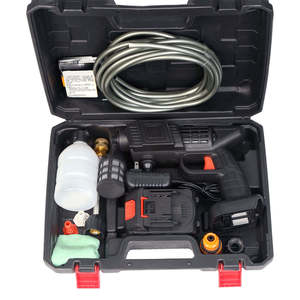 Nettoyeur de voiture électrique portable Nettoyeur haute pression <span class=keywords><strong>Batterie</strong></span> au lithium Outil électrique Mini nettoyeur de voiture haute pression - Product Image 3