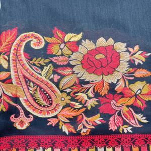 Wholesale Jacquard Woven <b>Shawl</b>-Premium Soft Warm Breathable Floral/Geometric Pattern Women's Traditional Design Polyester/Cotton - Product Image 3