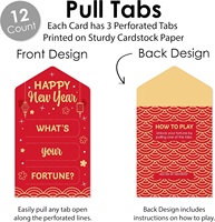 Aangepaste printbare party game kaarten, kerst trekkaartjes, krasloten, trekkaartjes, openbare loterijkaartjes