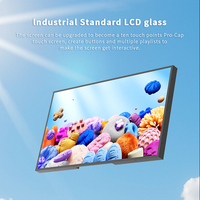 Écran LCD haute luminosité 3000 Nits pour affichage numérique suspendu en vitrine de centre commercial, mur vidéo