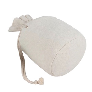 Wholesale Custom Print Eco Friendly <b>Recycled</b> Plain Printed Big Cotton Canvas Pouch Drawstrings Dust <b>Bags</b> With Rope Logo - Product Image 3