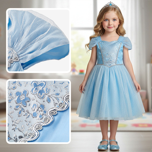 Robe de princesse Cindy prête à être expédiée, code OPA FAMA, authentique, vente de liquidation d'usine, couleur personnalisée, livraison rapide - Product Image 3