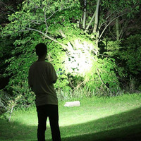 Lampe de plongée sous-marine à Logo personnalisé, imperméable, très lumineuse, 1200 Lumens, 10W, lampe de poche pour plongée à 80m