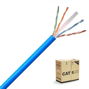 cat6 cable 305m box CPR certificated Eca Dca Cat 6 cable Cat6 Cable