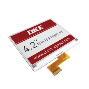 4.2 inch tri-color red eink epaper display manufacturer 4.2 inch e paper display with nfc